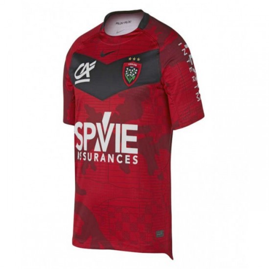 Camisola RC Toulonnais Rugby Equipamento Primeiro 2021-2022 Manga Curta